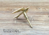 Gold Swallow Drawer Knob - Metal Furniture Handle Hardware