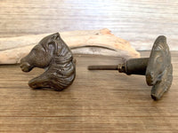 Dresser Knobs with a Horse Theme