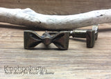 Bronze Metal Bow Knob